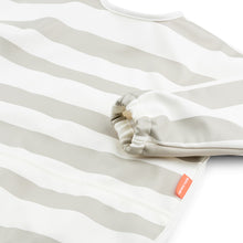 Load image into Gallery viewer, Sleeved pocket bib Stripes - NorishorBaby BibsSleeved pocket bib Stripes