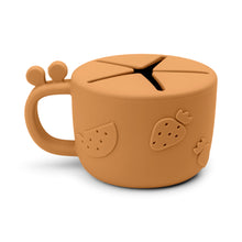 Load image into Gallery viewer, Peekaboo Snack Cup Raffi - Mustard