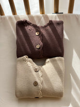 Load image into Gallery viewer, Baby Knit Cardigan - Chocolate