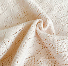 Load image into Gallery viewer, Pointelle Knit Baby  Romper