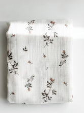 Load image into Gallery viewer, Baby Blanket -  Muslin Swaddle - Jasmine Rose