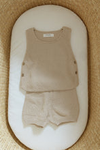Load image into Gallery viewer, Baby Knitted Sleeveless Top & Shorts
