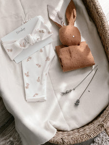 baby bottoms with matching headband bunny comforter 
