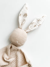 Load image into Gallery viewer, Baby Comforter - Oat / Small Leaves