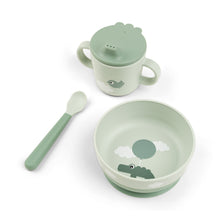 Load image into Gallery viewer, Foodie First Meal Set Happy Clouds - Green