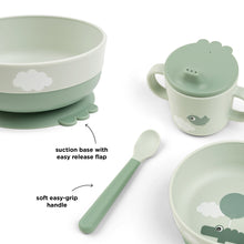Load image into Gallery viewer, Foodie First Meal Set Happy Clouds - Green