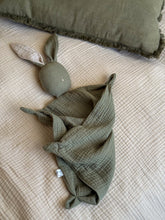 Load image into Gallery viewer, Bunny Comforter - Olive Green