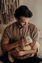 Load image into Gallery viewer, Organic Baby Knotted Gown - NorishorOrganic Baby Knotted Gown