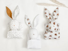 Load image into Gallery viewer, Stripes Baby Comforter - Bunny - NorishorStripes Baby Comforter - Bunny