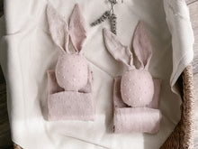 Load image into Gallery viewer, pink baby bunny comforter set