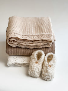 Alpaca Baby Booties