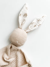 Load image into Gallery viewer, Baby Bunny Comforter &amp; Blanket Bundle - Ecru Small Leaves