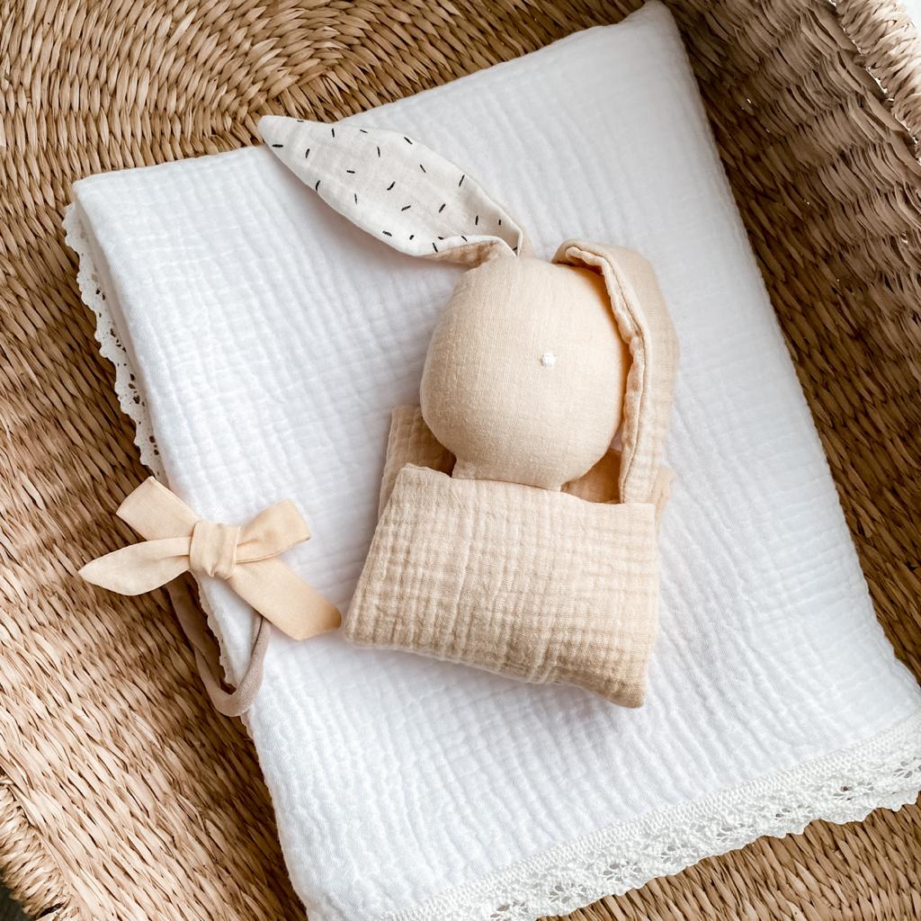 GOTS Organic Baby Comforter- Bunny - Norishor