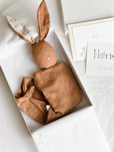Baby Gift - Toffee Bunny Comforter