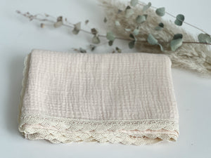 Organic GOTS Lace Blanket
